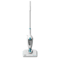 BLACK+DECKER Classic corded steam mop, multi-surface cleaning, white Free ship